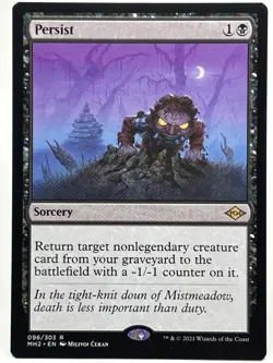 Persist NM/M* Modern Horizons 2 ENGLISH 096/303 mtg -UnltdCards - Image 1