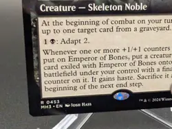 Emperor of Bones (Extended Art) Modern Horizons 3 Regular - Image 2