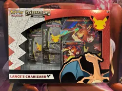 Pokemon Celebrations Lance's Charizard V Box New SEALED - Image 1