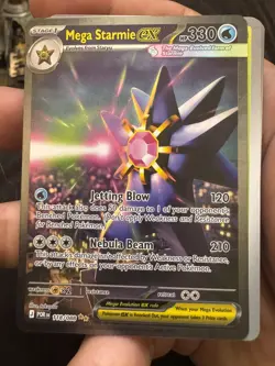 Pokemon Perfect Order Mega Starmie EX 118/088 Special Illustration Rare SIR NM - Image 1