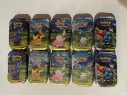 Pokemon Ascended Hero’s Mini Tin Display 10 tins - Image 3