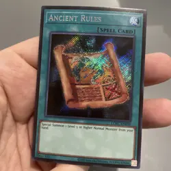 Ancient Rules LCKC-EN039 Unlimited Secret Rare Near Mint +Bonus FREE SHIPPING! - Image 3