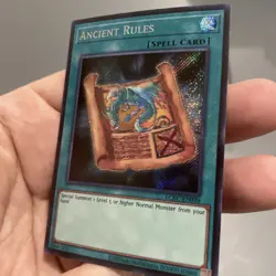 Ancient Rules LCKC-EN039 Unlimited Secret Rare Near Mint +Bonus FREE SHIPPING! - Image 4