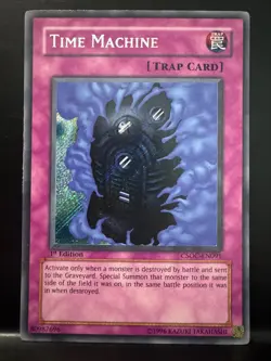 Yu-Gi-Oh! YuGiOh Time Machine CSOC-EN091 1st Edition Holo - Image 1