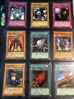 Mixed Vintage Card Lot Yu-Gi-Oh Binder Cards Rare Holo Anime TCG 108 cards - Image 2