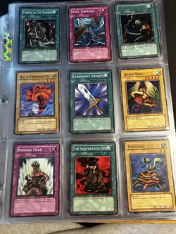 Mixed Vintage Card Lot Yu-Gi-Oh Binder Cards Rare Holo Anime TCG 108 cards - Image 5