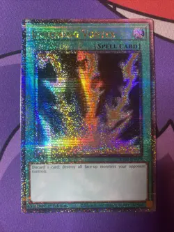 Lightning Vortex Quarter Century Secret Rare RA03 Near Mint Yugioh - Image 1