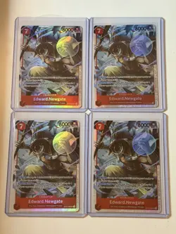 Edward.Newgate ST15-002 PRB02 The Best Vol. 2 - 4 Foil Card Play Set One Piece - Image 1