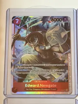 Edward.Newgate ST15-002 PRB02 The Best Vol. 2 - 4 Foil Card Play Set One Piece - Image 2