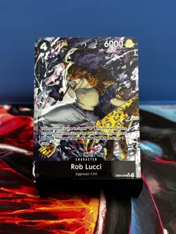 Rob Lucci EB04-048 OP15 Alternate Art Adventure on Kami's Island One Piece - Image 1