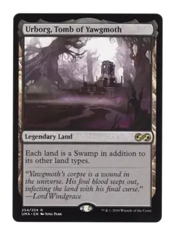 MTG English Urborg, Tomb of Yawgmoth NM Normal Ultimate Masters - Image 1