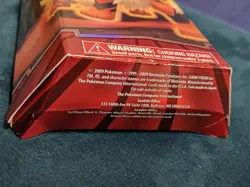 [EMPTY] Pokemon Ignition Theme Deck Box With Card List And Playmat - 2009 Plat. - Image 3