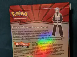 [EMPTY] Pokemon Ignition Theme Deck Box With Card List And Playmat - 2009 Plat. - Image 5
