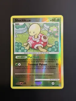 Shuckle 109/132 Reverse Holo Secret Wonders 2007 Pokemon Card LP/MP - Image 1