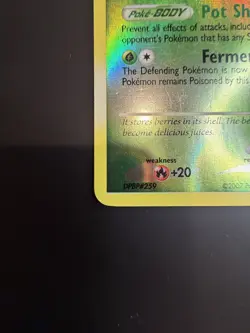 Shuckle 109/132 Reverse Holo Secret Wonders 2007 Pokemon Card LP/MP - Image 5