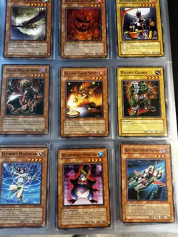 Mixed Vintage Card Lot Yu-Gi-Oh Binder Cards Rare Holo Anime TCG 108 cards - Image 1
