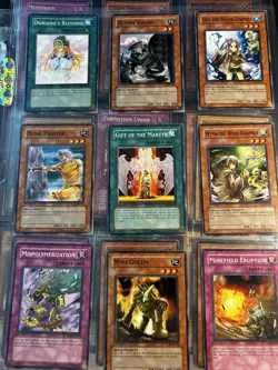 Mixed Vintage Card Lot Yu-Gi-Oh Binder Cards Rare Holo Anime TCG 108 cards - Image 3