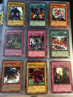 Mixed Vintage Card Lot Yu-Gi-Oh Binder Cards Rare Holo Anime TCG 108 cards - Image 4
