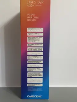 GameGenic Cards' Lair 400+ Convertible Deck Box - Red - UNUSED, BRAND NEW - Image 3