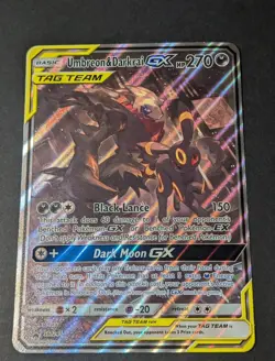 Umbreon and Darkrai GX Tag Team Black Star jumbo card Promo SM241 ( NM ) - Image 1