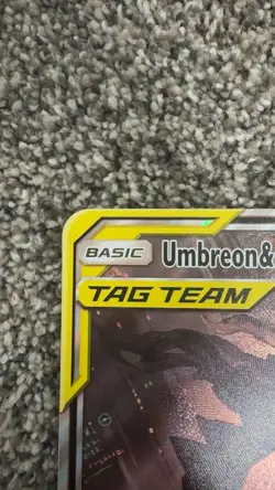 Umbreon and Darkrai GX Tag Team Black Star jumbo card Promo SM241 ( NM ) - Image 3