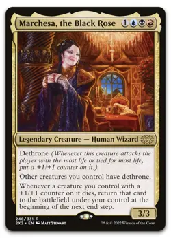 Marchesa, the Black Rose #248 (NM) Double Masters 2022 2X2 Magic MTG - Image 1
