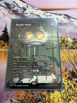 Metallic Mimic - Borderless Teenage Mutant Ninja Turtles MTG - Image 3