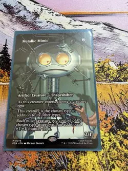 Metallic Mimic - Borderless Teenage Mutant Ninja Turtles MTG - Image 4