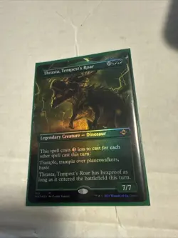 mtg Thrasta, Tempest's Roar Borderless Foil NM - Image 1