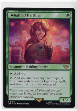 Delighted Halfling Universes Beyond: LTR (NM) #0158 - Image 1