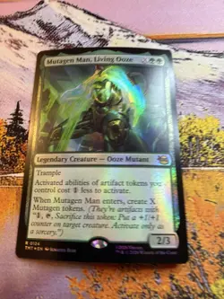 Mutagen Man, Living Ooze (124) - Foil - Teenage Mutant Ninja Turtles (TMT) - NM - Image 1