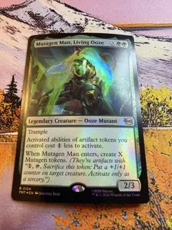 Mutagen Man, Living Ooze (124) - Foil - Teenage Mutant Ninja Turtles (TMT) - NM - Image 2