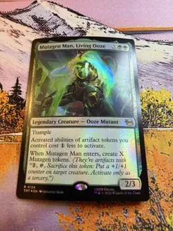 Mutagen Man, Living Ooze (124) - Foil - Teenage Mutant Ninja Turtles (TMT) - NM - Image 3