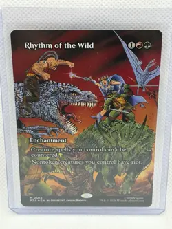 Rhythm of the Wild (Borderless) Teenage Mutant Ninja Turtles FOIL 0012 - Image 1