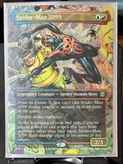 Spider-Man 2099 (Borderless) - FOIL - MTG - SPM - 0205 - RARE ~ NM - Image 2