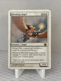MTG Blinding Angel - 8th Edition Regular Rare #8 - Image 1