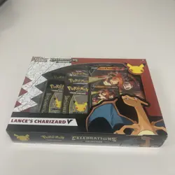 Pokemon Celebrations Lance's Charizard V Box 25th Anniversary TCG “”’ 820650101625 - Image 1