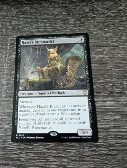 1x Hazel's Brewmaster NM-Mint, English Commander: Bloomburrow MTG Magic - Image 1