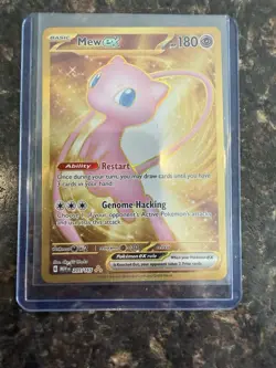 Pokemon TCG Mew EX 205/165 Scarlet & Violet 151 Holo Hyper Rare - Image 3