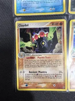 Pokemon Holo Rare Ex Deoxys Gyarados 8/107, Breloom 3, Claydol 5, Crawdaunt 6 - Image 4