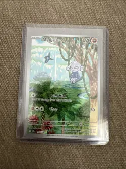 Pokemon - Meditite - 153/142 - SV07: Stellar Crown - Illustration Rare - NM - Image 1