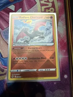 Radiant Charizard - Crown Zenith Pokemon TCG CRZ #20 Radiant Rare NM - Image 1