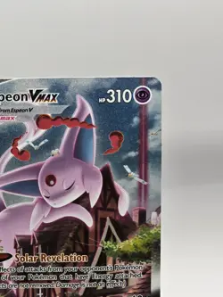 Pokemon Espeon VMAX Alternate Art Secret Rare 270/264 Fusion Strike Holo 310 HP - Image 5