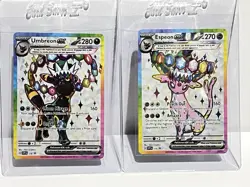 Pokemon TCG - Espeon And Umbreon Figure Collection Black Star Promos - Image 1
