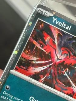 Pokemon Yveltal 88/132 ME Cosmos Holo GAMESTOP Promo SEALED (SWIRL) - Image 3