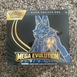 Pokemon TCG Mega Evolution Lucario ETB - SEALED - Image 1