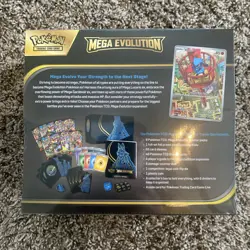 Pokemon TCG Mega Evolution Lucario ETB - SEALED - Image 3