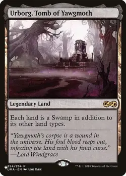 Magic The Gathering: Urborg, Tomb of Yawgmoth , The List Reprints (LIST) NM (UM - Image 1