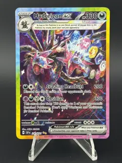Pokemon TCG Surging Sparks Hydreigon EX 240/191 SIR NM/M - Image 1