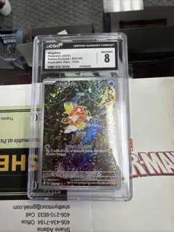 Pokemon Paldea Evolved Magikarp Illustration Rare 203/193 CGC 8 - Image 1